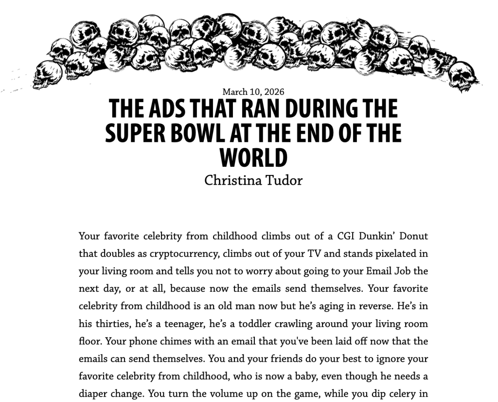 A screenshot of the HAD logo with the title of the piece